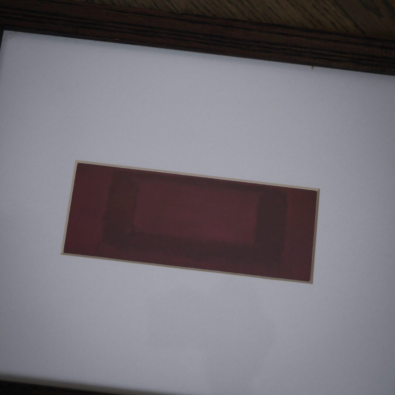 Sean Scully billede "Red on Maroon 1959" 4