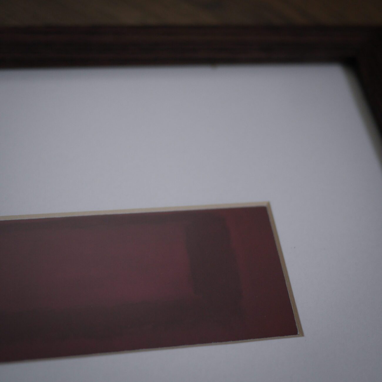 Sean Scully billede "Red on Maroon 1959" 3