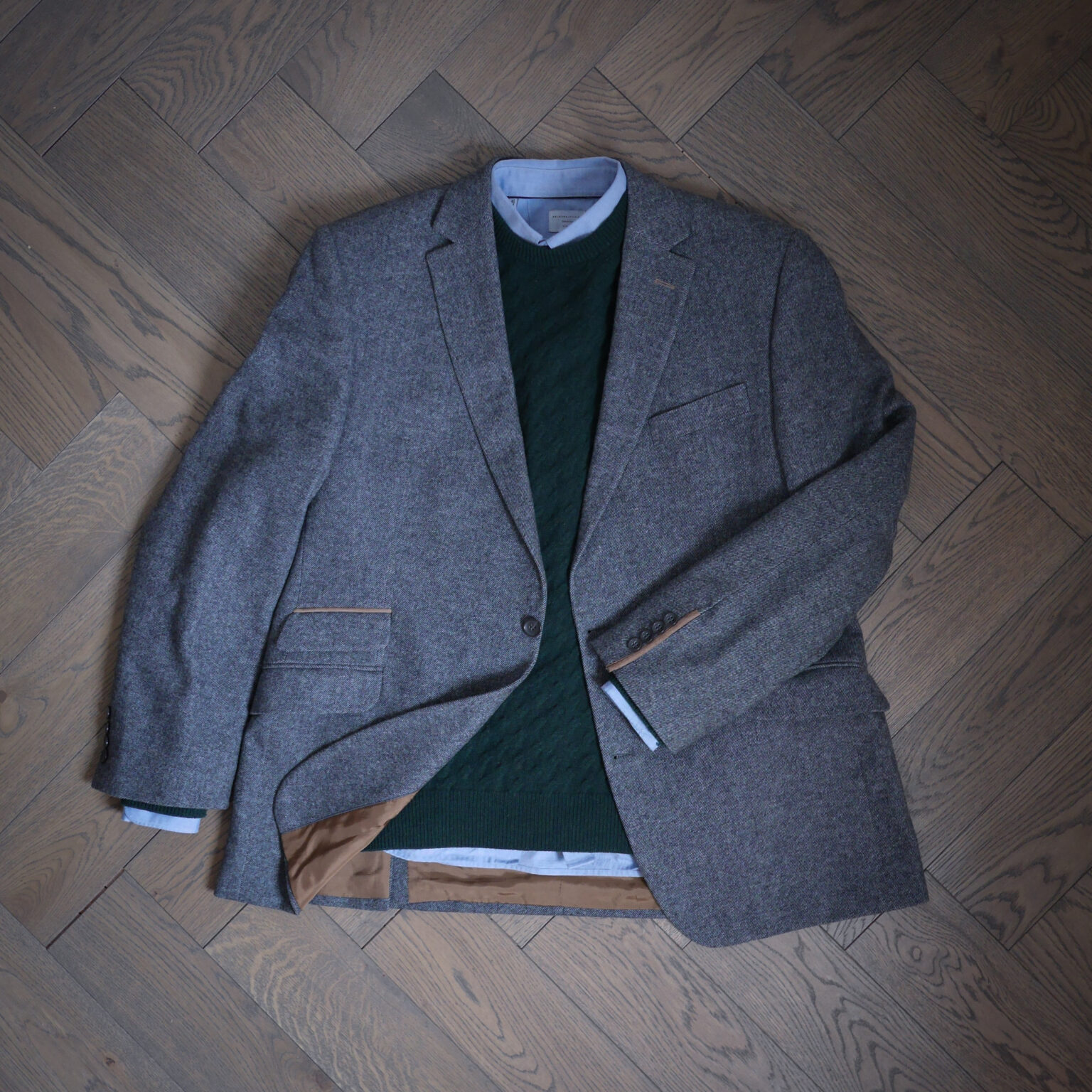 Elegant grå blazer