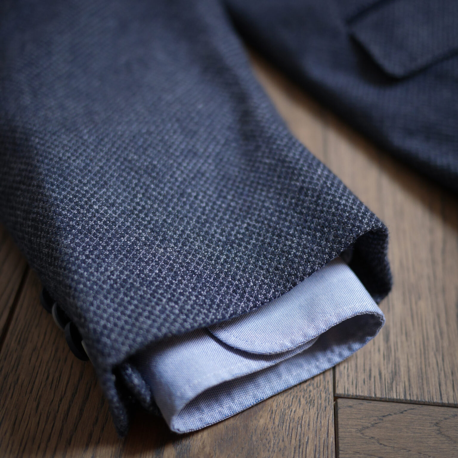 Blå Retro Blazer Jakke 10