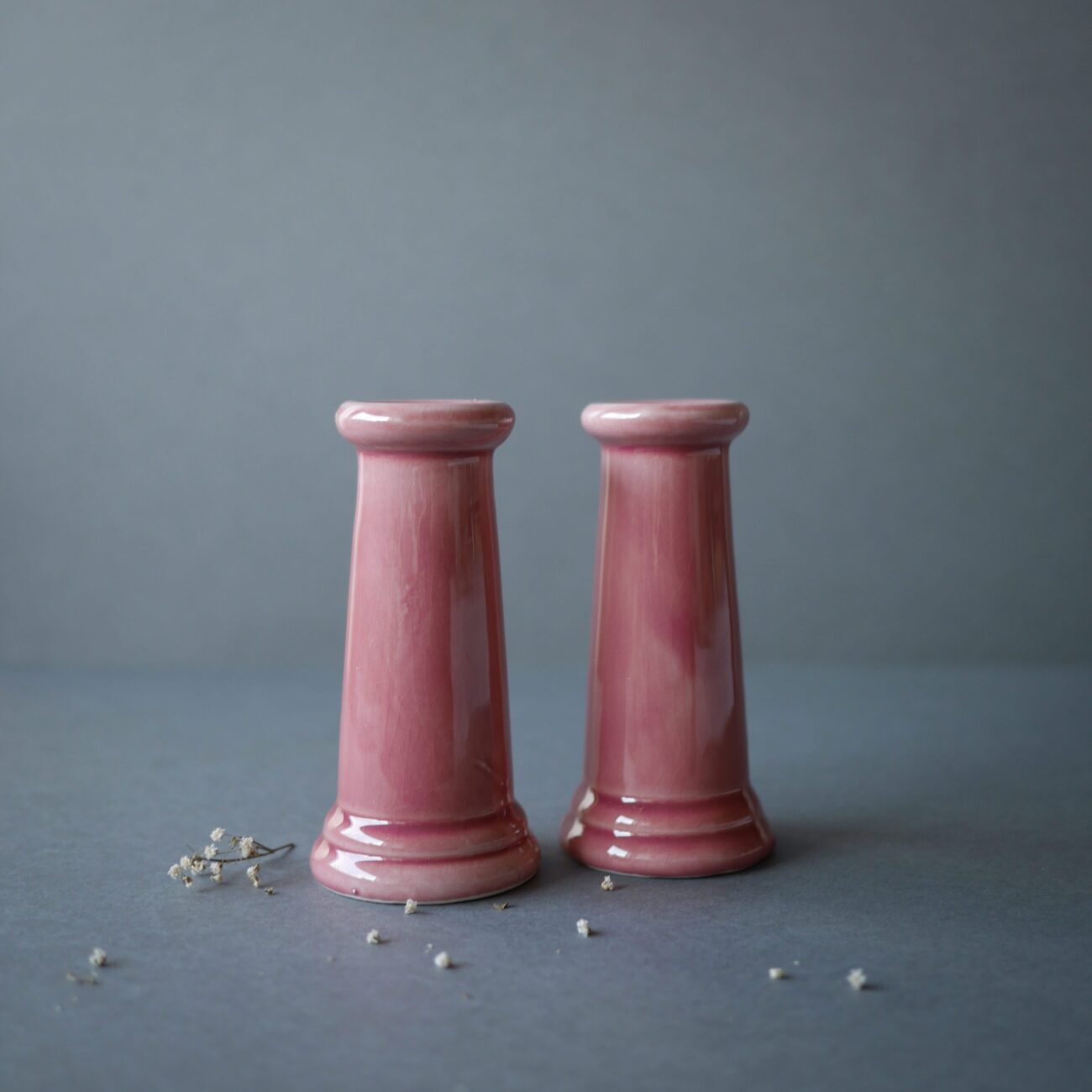 Rosa Lysestager, 2 stk.