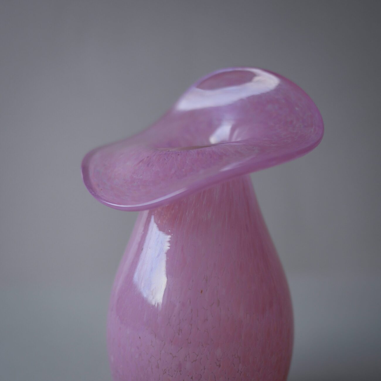 Smuk Rosa Glasvase 4
