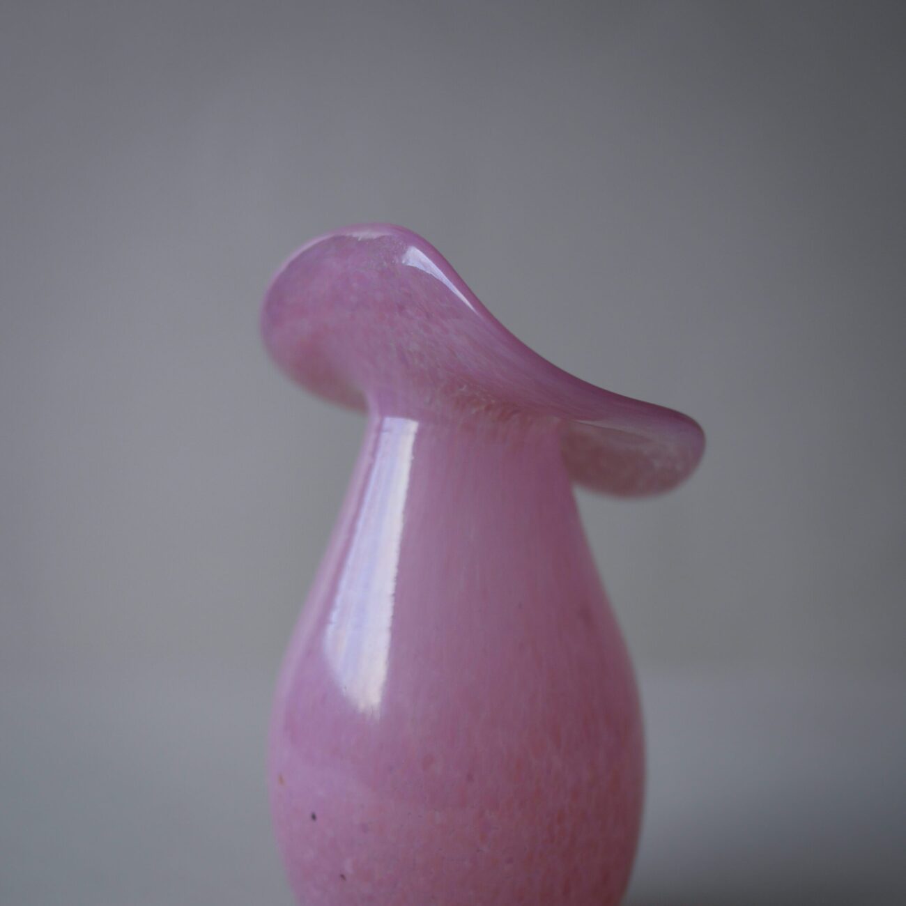 Smuk Rosa Glasvase 5