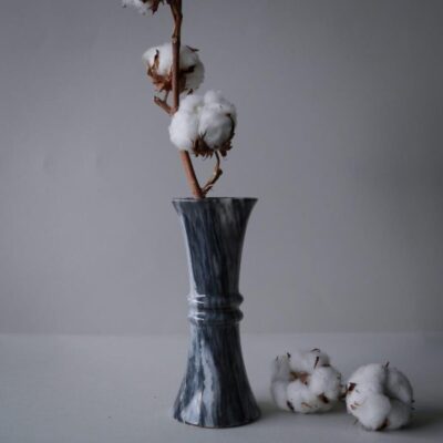 Elegant sort marmorvase