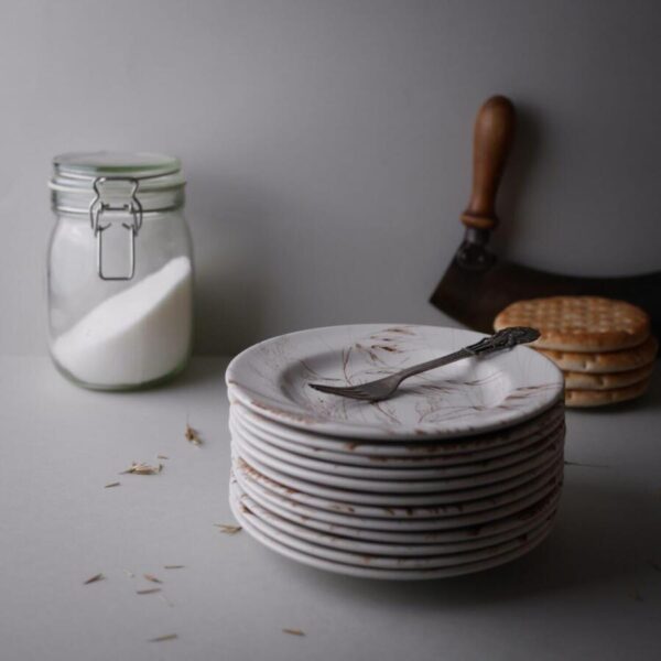 Engelske Wild Oats Desserttallerkner
