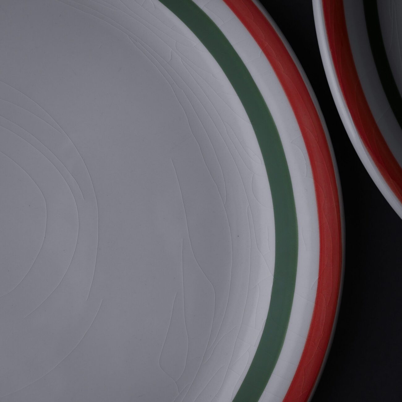 Farverige Pizza Tallerkner 6