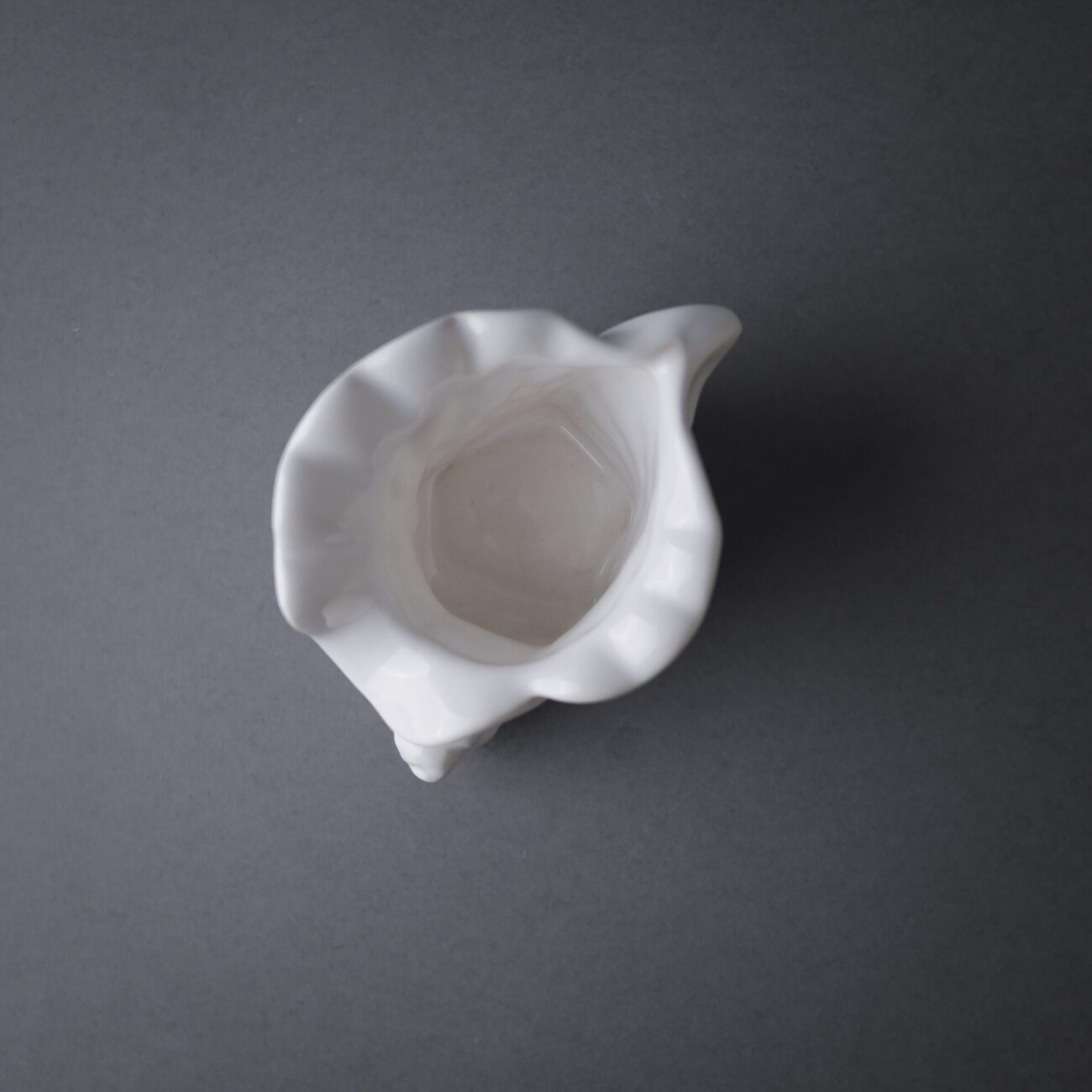 Lille Konkylie Krukke i Porcelæn 5