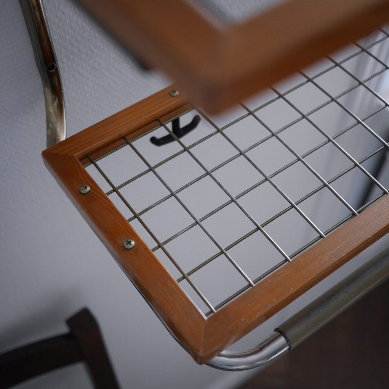 Retro Hattehylde med Messing detaljer 5