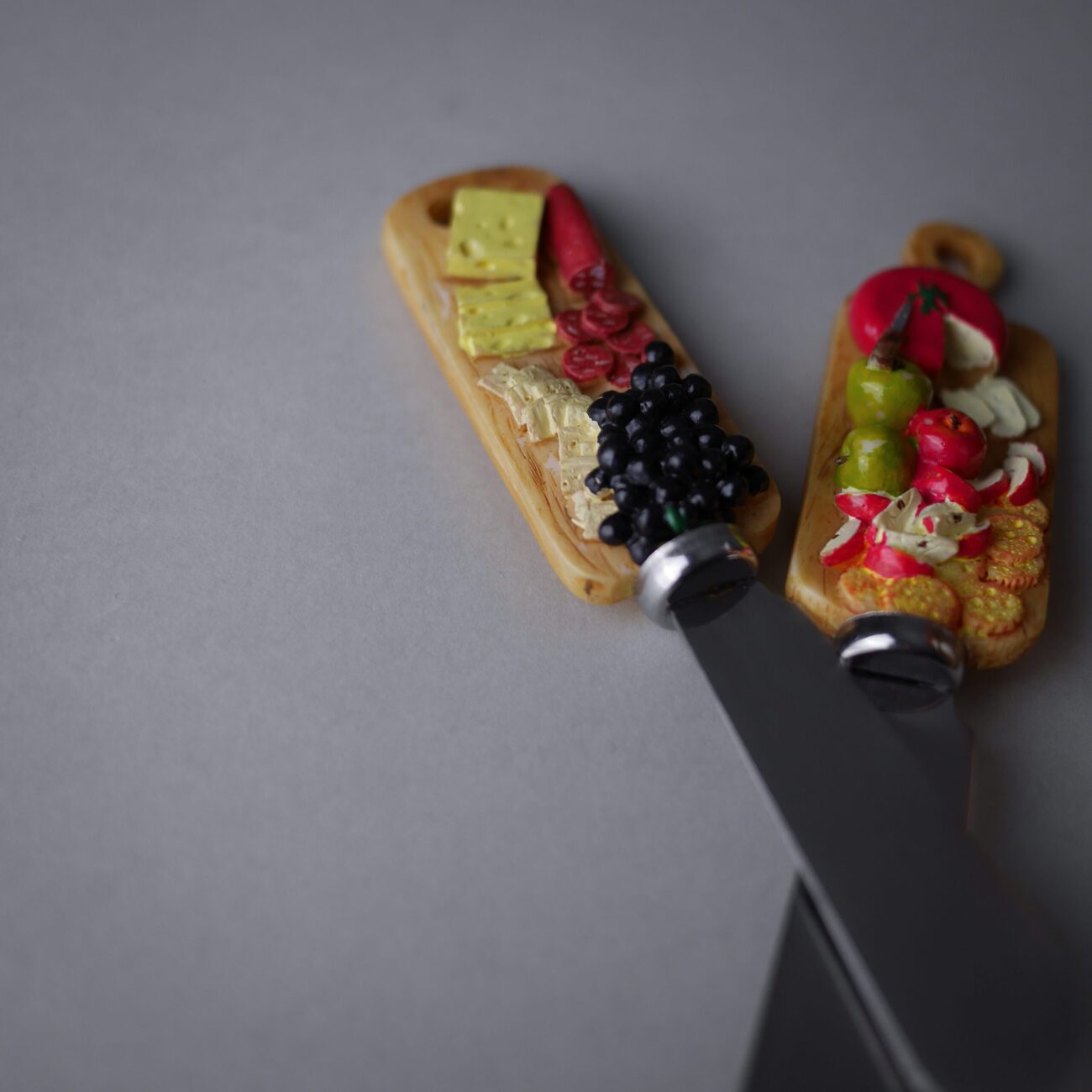 Små Dekorative Tapas Knive, 2 stk. 2