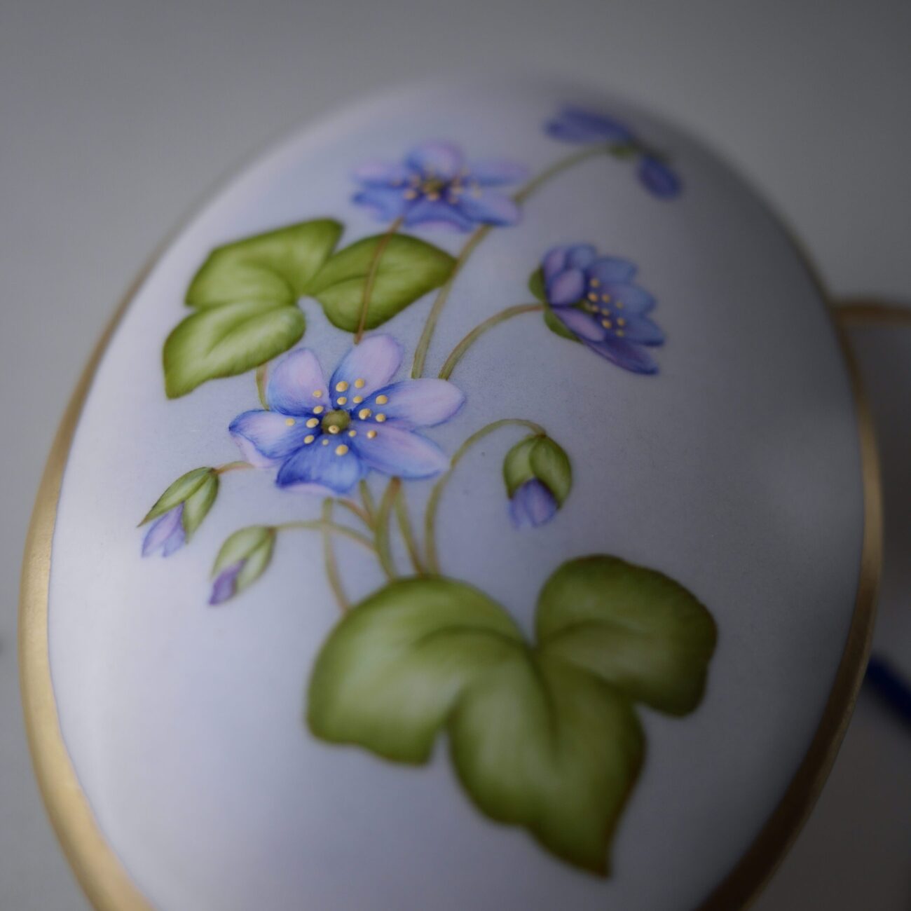Håndmalet Porcelænsskrin 3
