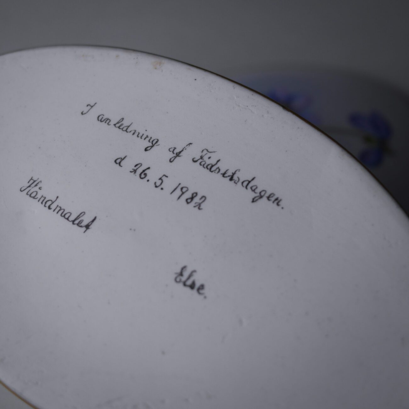 Håndmalet Porcelænsskrin 4
