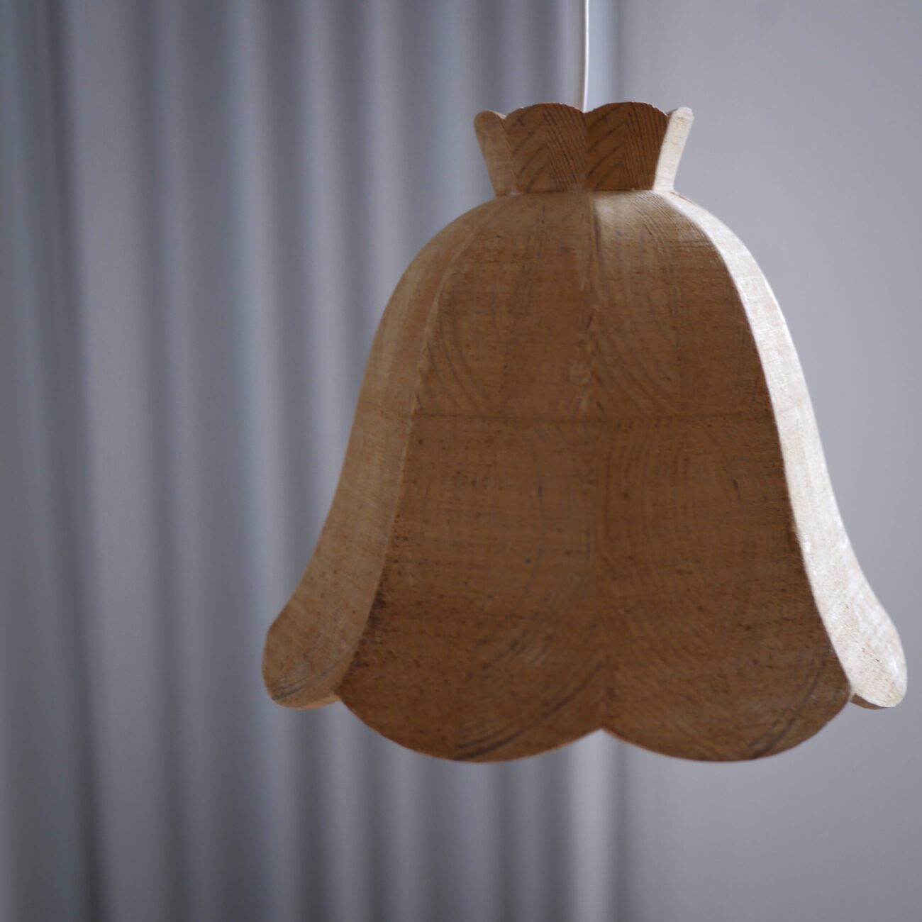 Retro LoftLampe i Træ 6