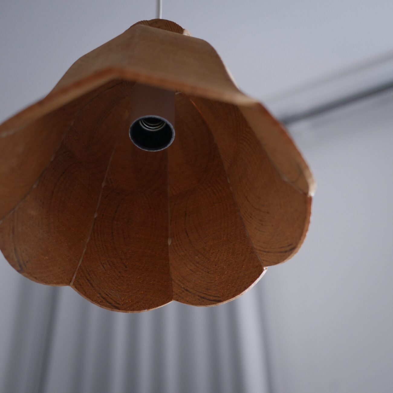 Retro LoftLampe i Træ 7
