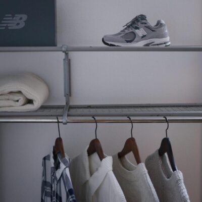 Industriel Loft Hylde til Tøj & Sko