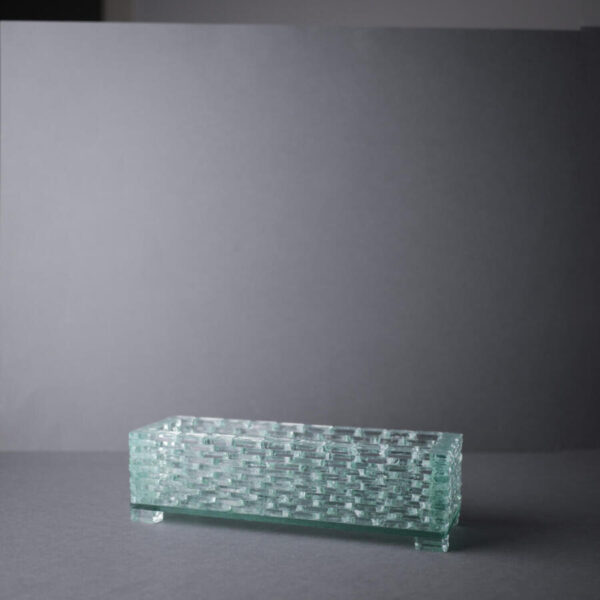 Aflangt Glas Fad