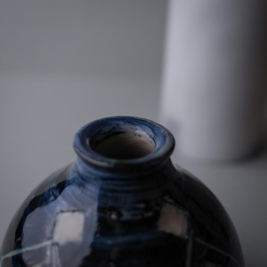Lille Blå Vase 5