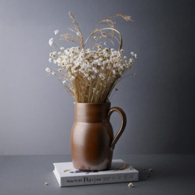 Fransk keramik vase til vilde blomster