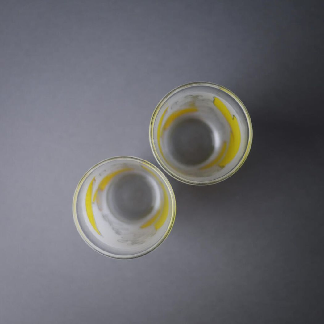 Italienske Citron Glas, 2 stk. 5