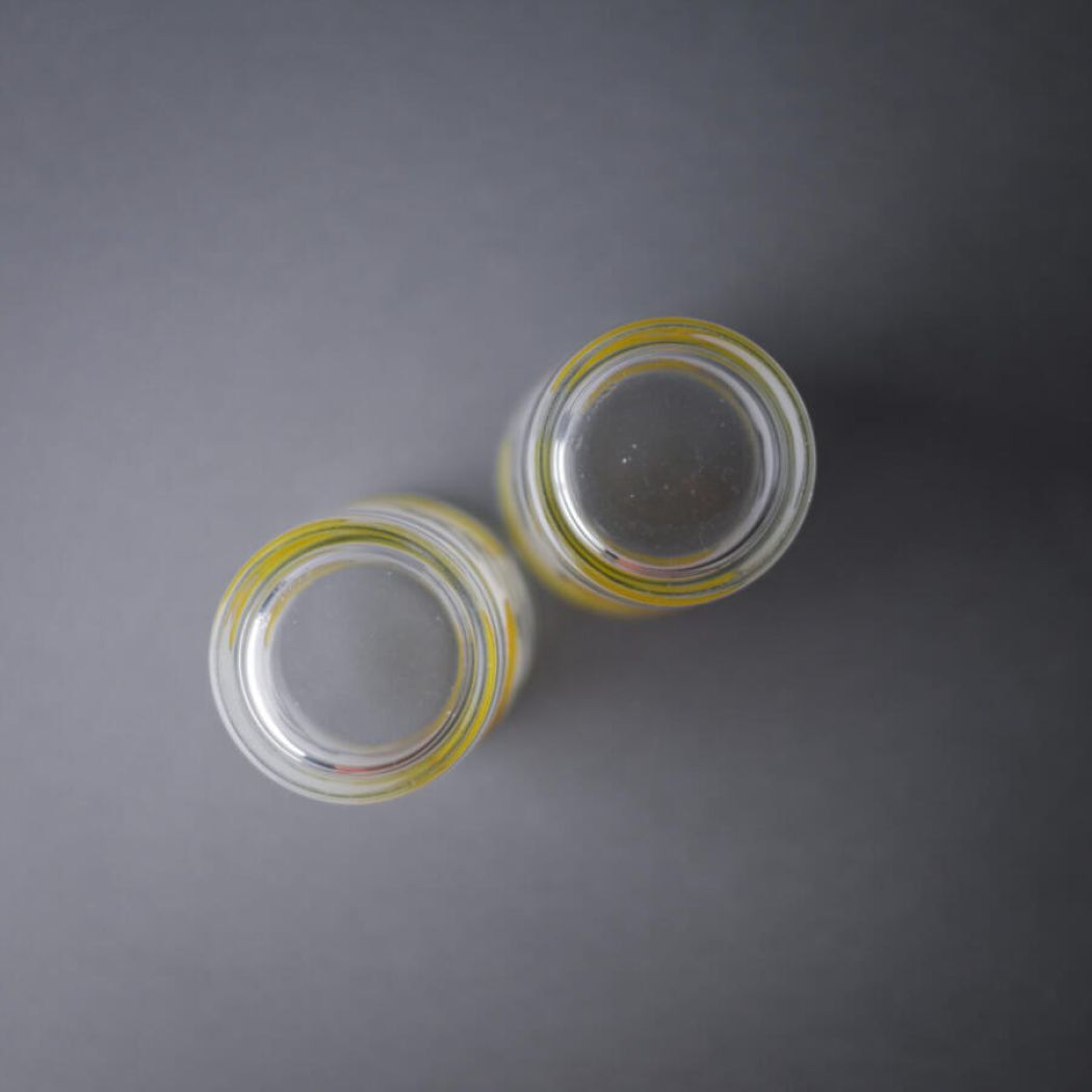 Italienske Citron Glas, 2 stk. 6