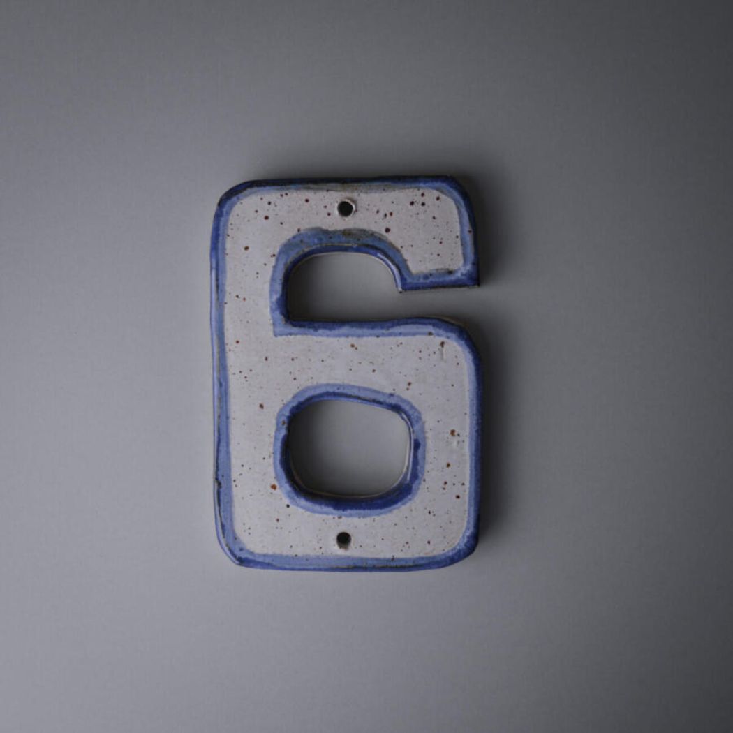 Stort Husskilt Nr. 6 / 9