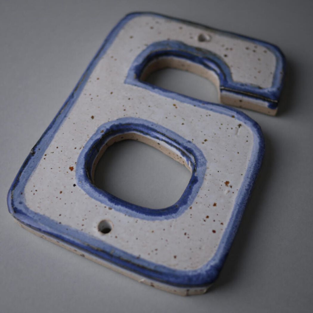 Stort Husskilt Nr. 6 / 9 1