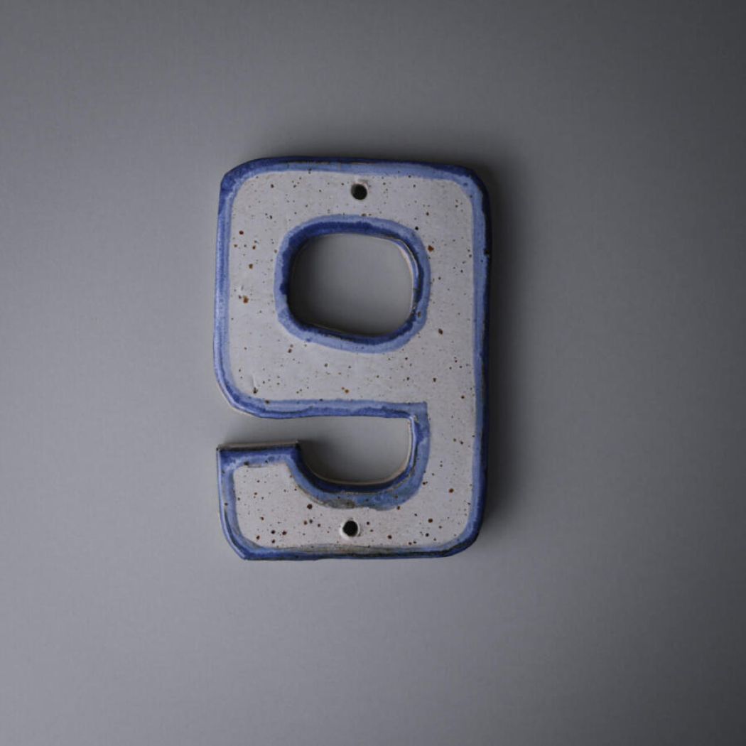 Stort Husskilt Nr. 6 / 9 2