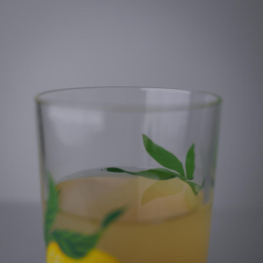 Italienske Citron Glas 4