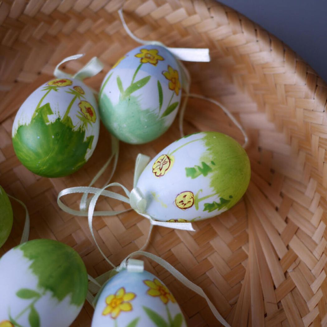 Håndmalede Påskeæg, 6 stk. 2