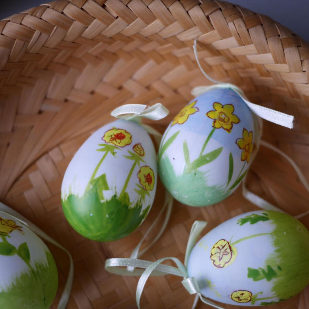 Håndmalede Påskeæg, 6 stk. 4