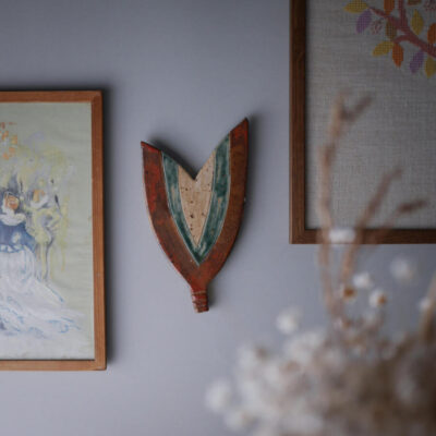 Tulipan Relief i Keramik