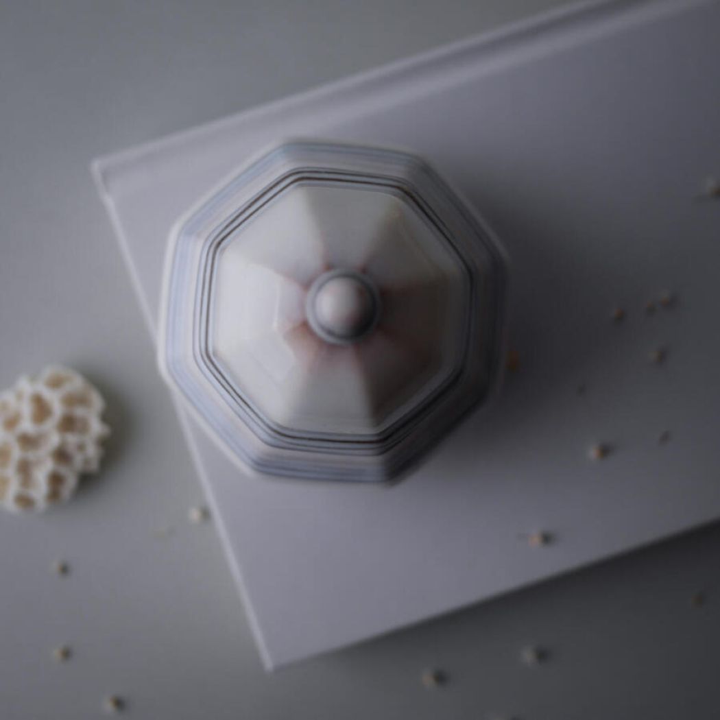 Pastelfarvet Lågkrukke 4