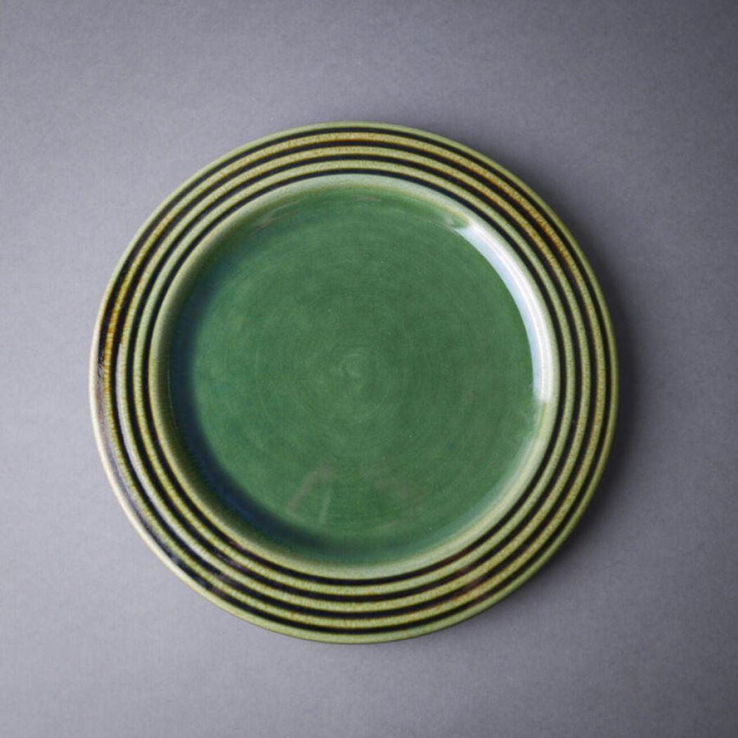 Dekorative Grønne Frokosttallerkner, 4 stk. 5