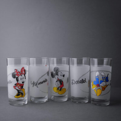 Disney Glas fra Italien, 5 stk.