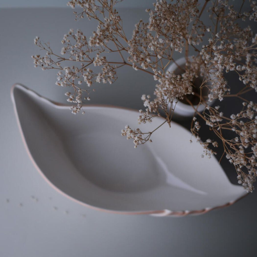 Aflangt Porcelænsfad 1