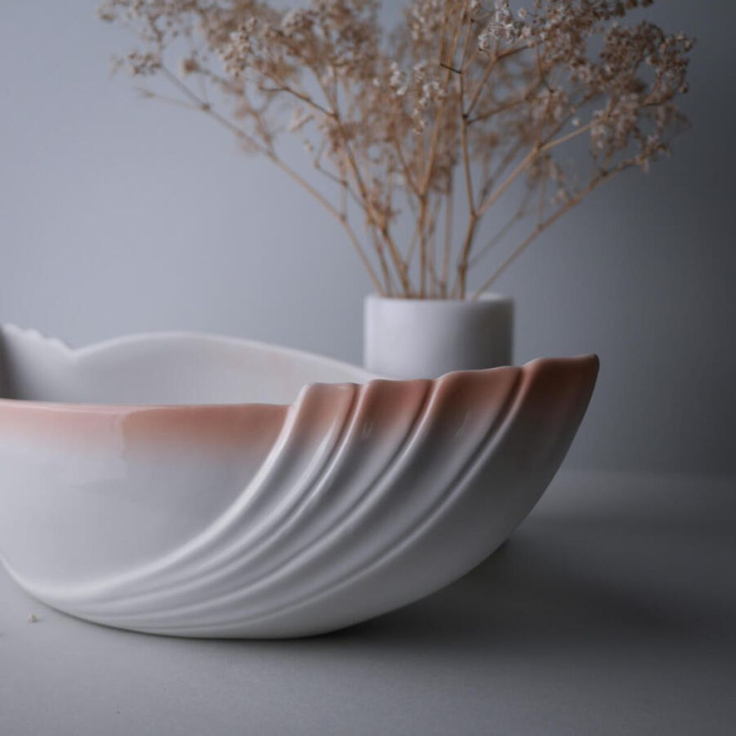 Aflangt Porcelænsfad 2