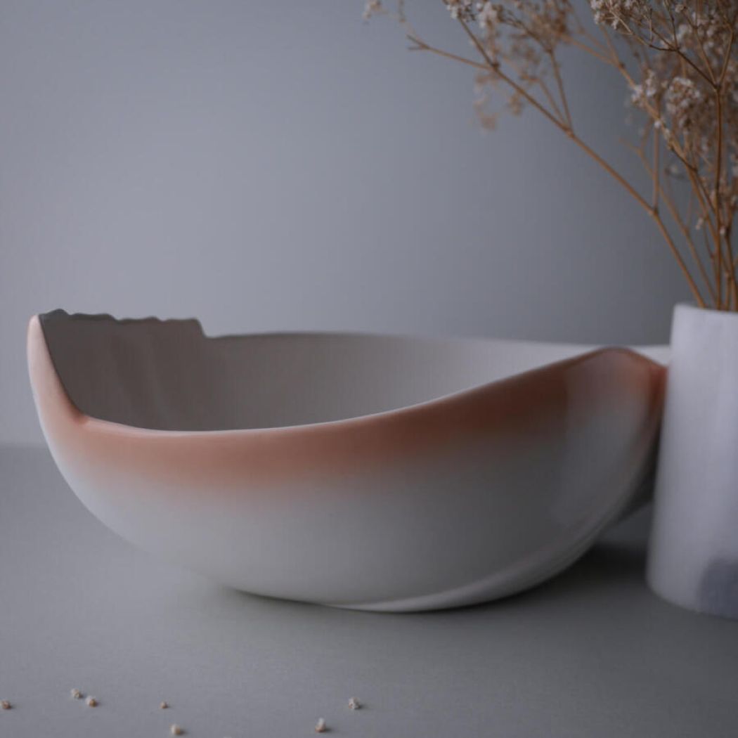 Aflangt Porcelænsfad 3