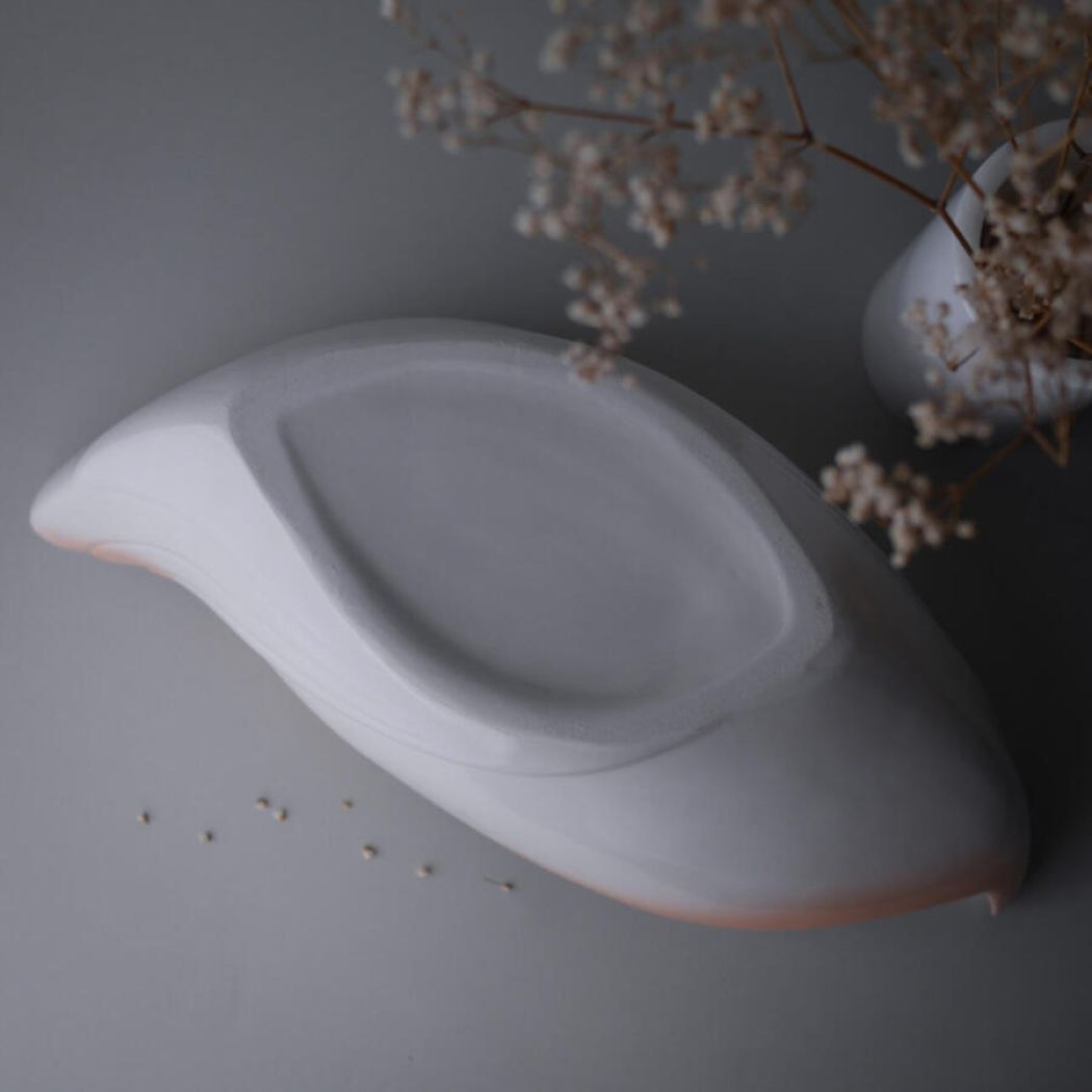 Aflangt Porcelænsfad 4