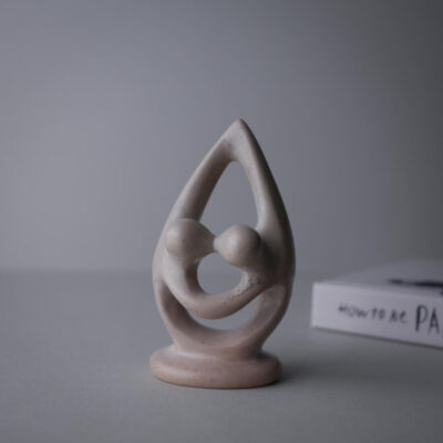 Romantisk Lys Stenfigur