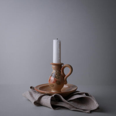 Keramik Kammerstage med Blomster