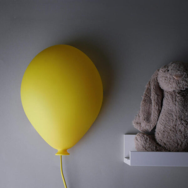Gul Ballon Lampe