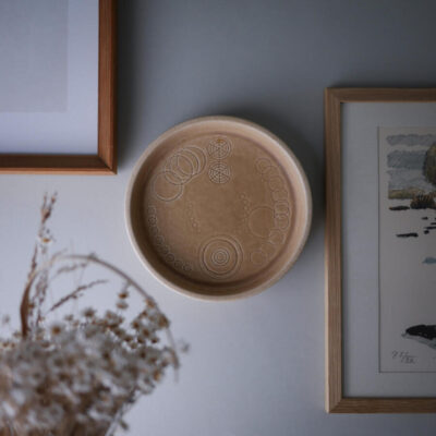 Rund Rörstrand Vægdekoration