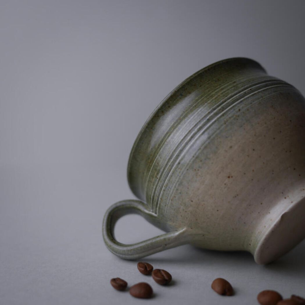 Unikke Grønne Keramikkrus 1