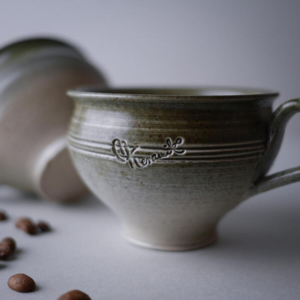 Unikke Grønne Keramikkrus 2