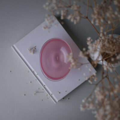 Lille Rosa Glasskål