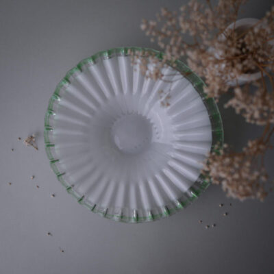 Ekstravagant Italiensk Glasfad