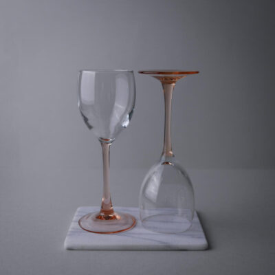 Luminarc Dessertvinsglas med Rosa Stilk