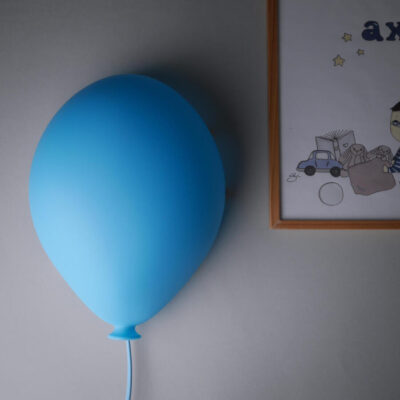 Blå Ballon Lampe 7