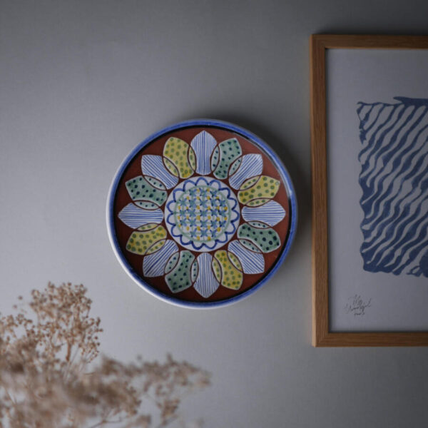 Smukke Pastel Blomsterplatter