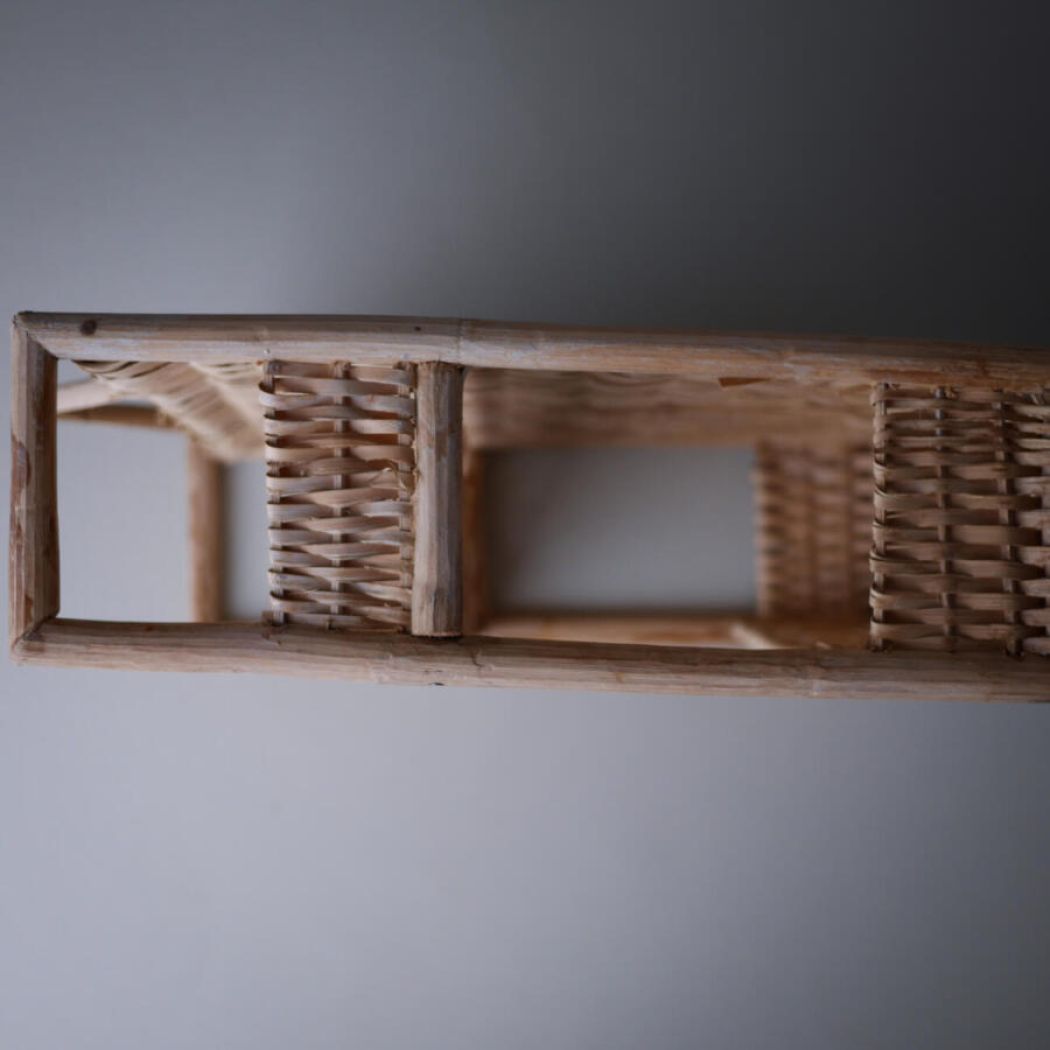 Bambus Hylde til Væggen 7