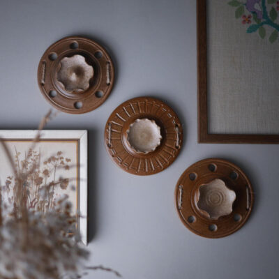 Håndlavet Keramik Relieffer, 3 stk.